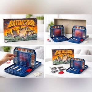 Battleship Classic Naval Combat Game Milton Bradley MB 2 Player